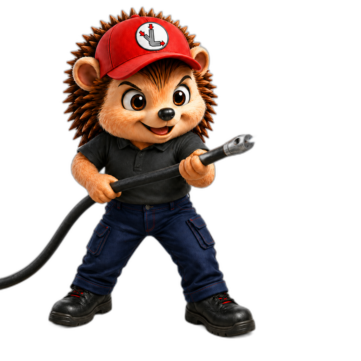 Mascotte intervention — étape 3, pose du drainage